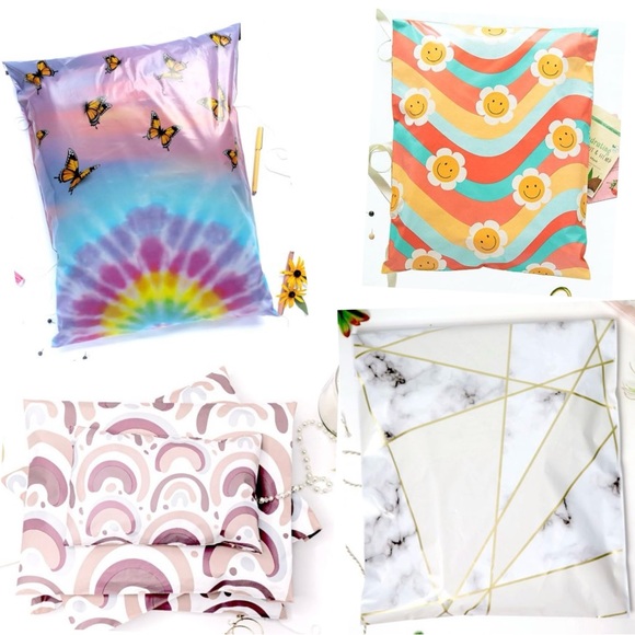 Mystery Mix 2 Sizes of Poly Mailers ~Bundle of 50 - Picture 5 of 15